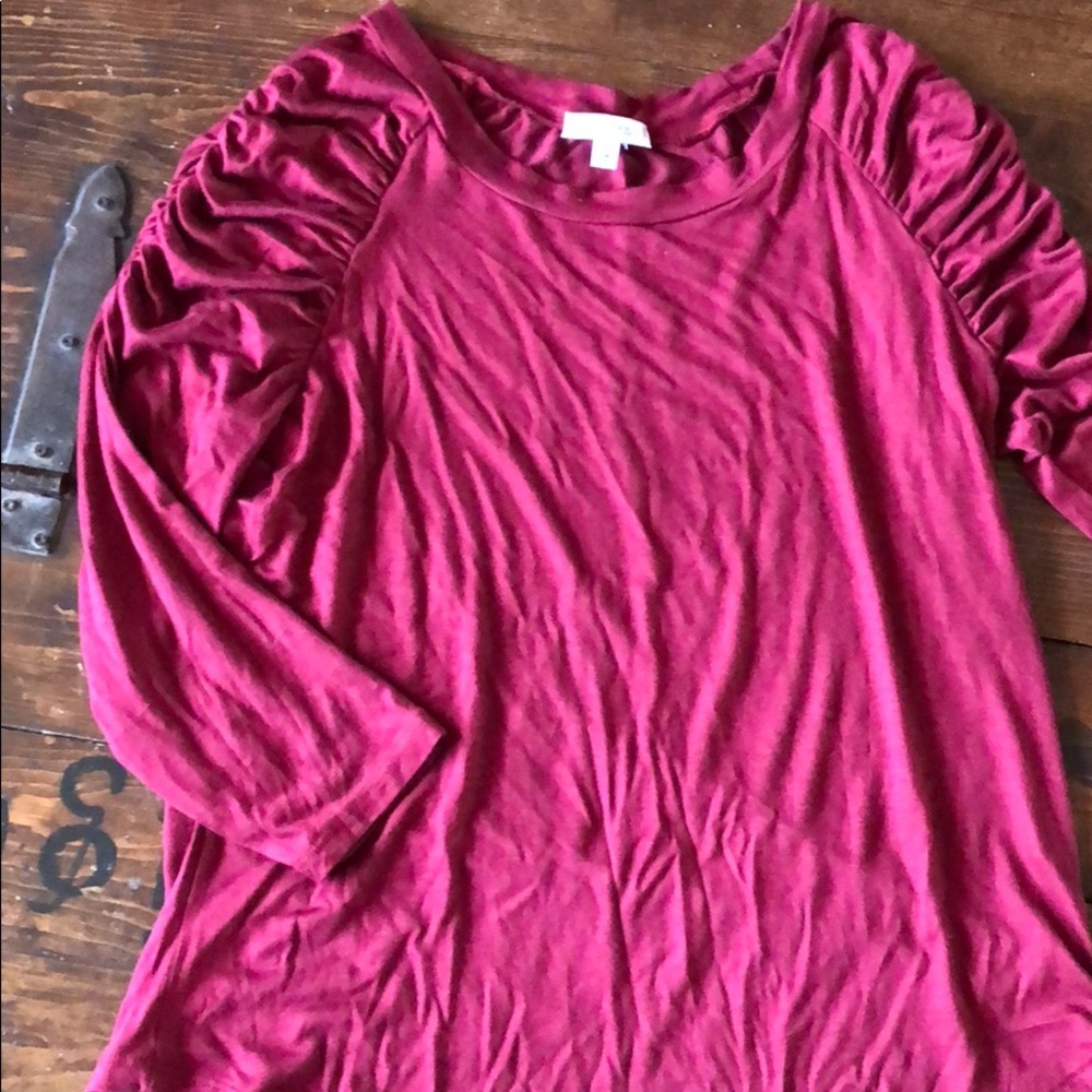 Maroon Top